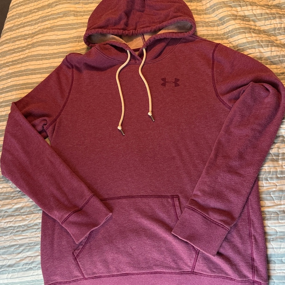 Under Armour Women's Purple Hoodie Sweatshirt